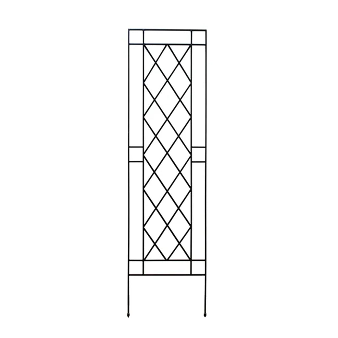 Argyle Trellis 2' W 7' 4" H Black