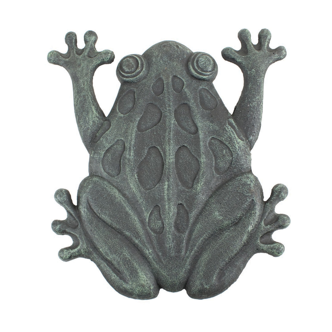 Metal Frog Stepping Stone