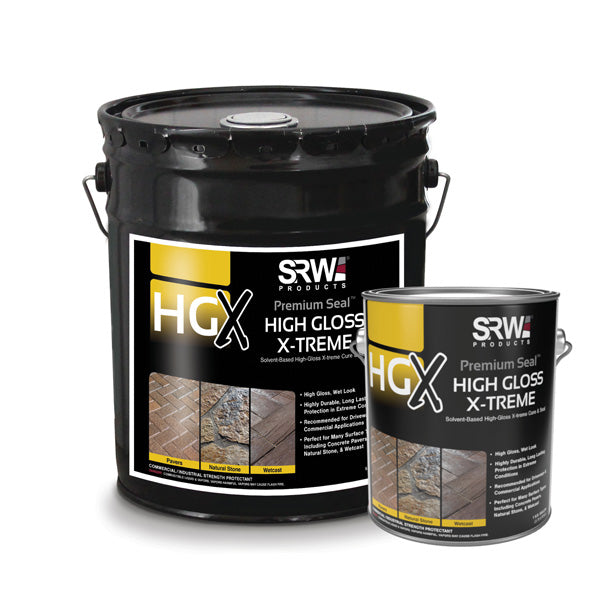 SRW HGX High Gloss X-Treme Paver Sealer