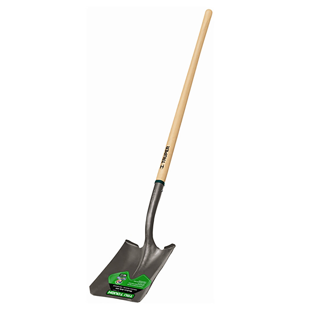 Craftsmen's Truper Long Handle Square Point Shovel