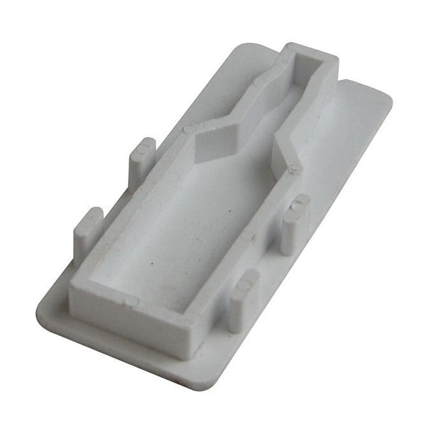 NDS Micro Channel End Plug, White