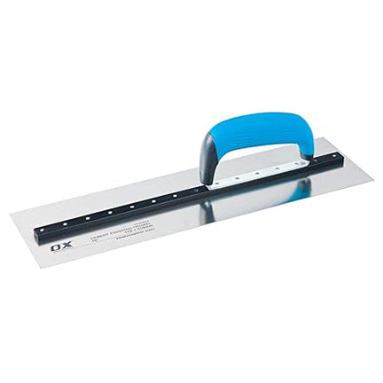 OX Pro SST Square Cement Finishing Trowel | 14″