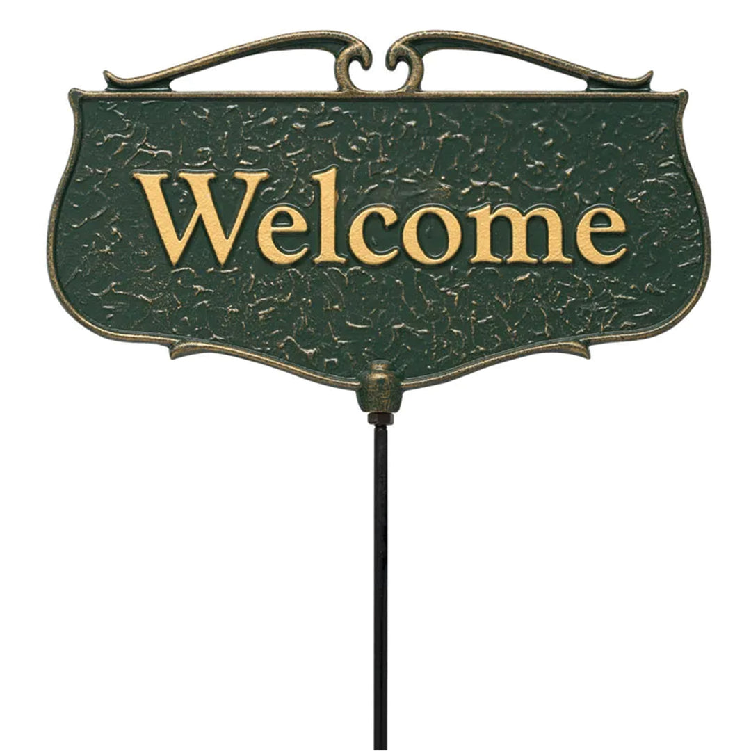 Welcome Garden Entryway Sign
