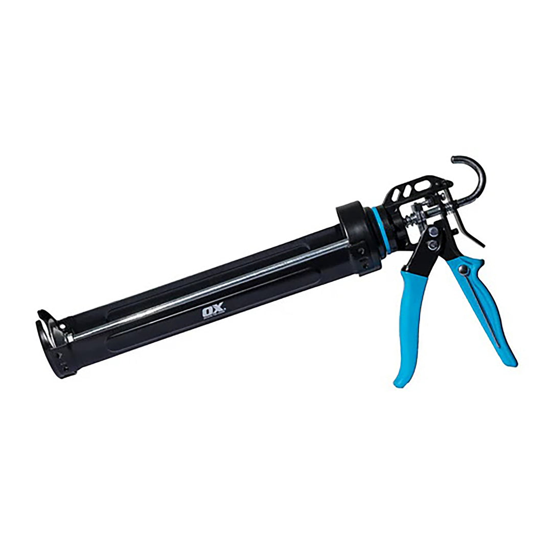 OX Pro 29oz Heavy Duty Caulk Gun | 12:1 Thrust Ratio