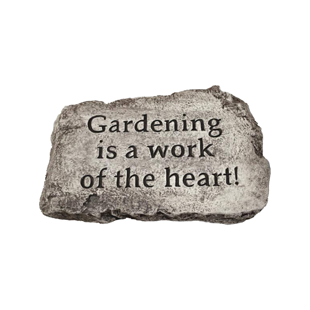 Gardening is a Work of the Heart Stepping Stone