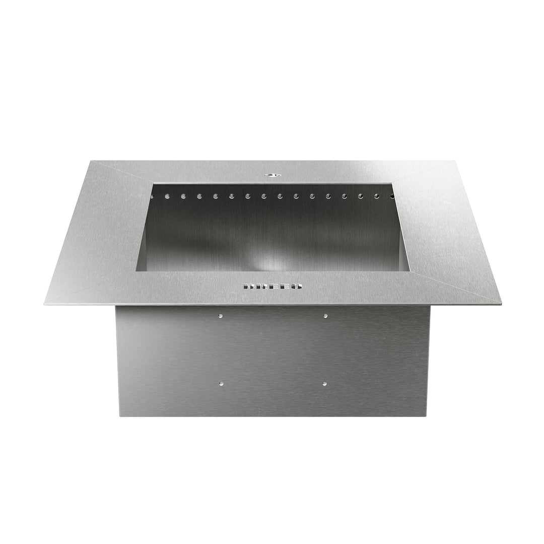 Breeo Zentro Stainless Steel Smokeless Fire Pit Insert - Square