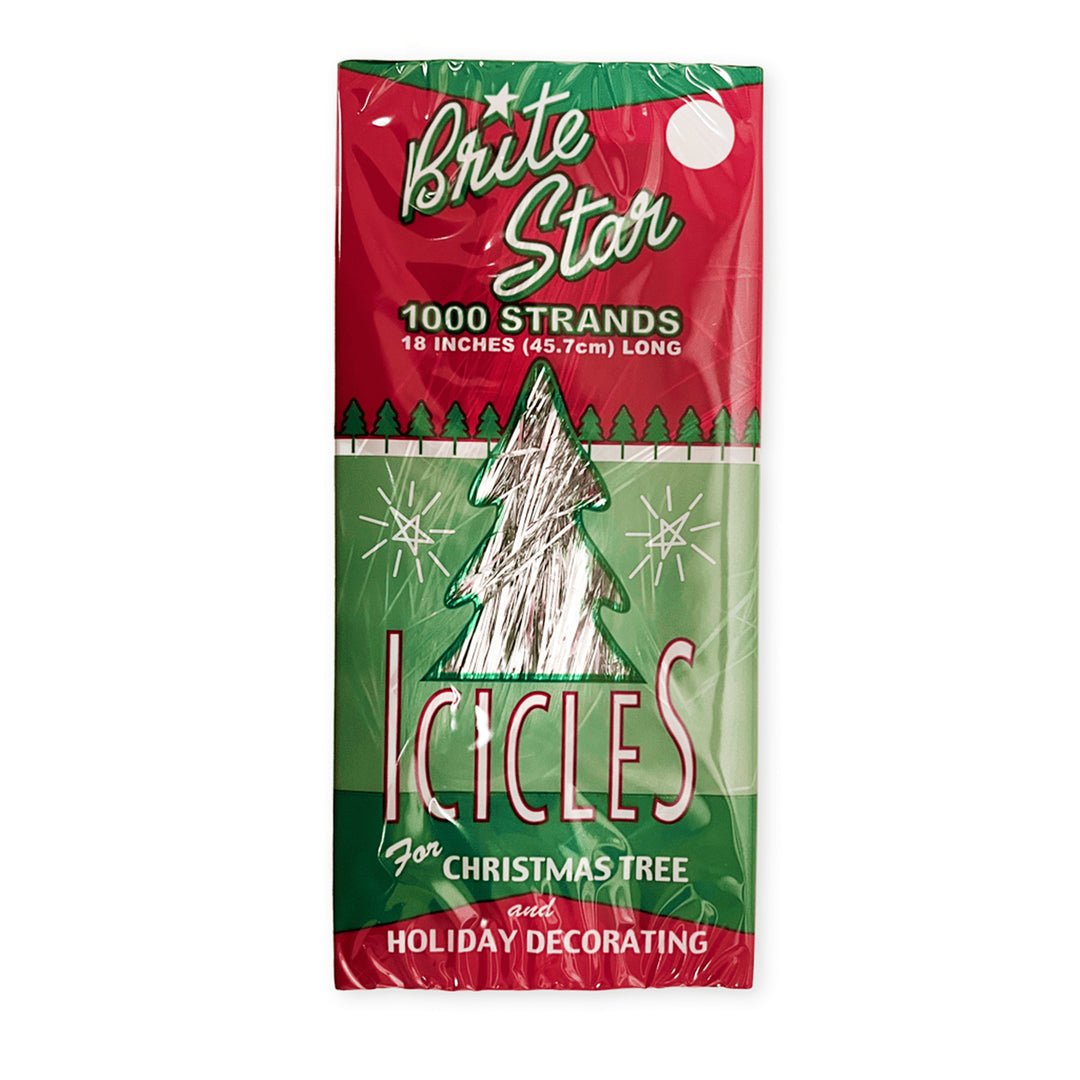 Silver Icicle Strands