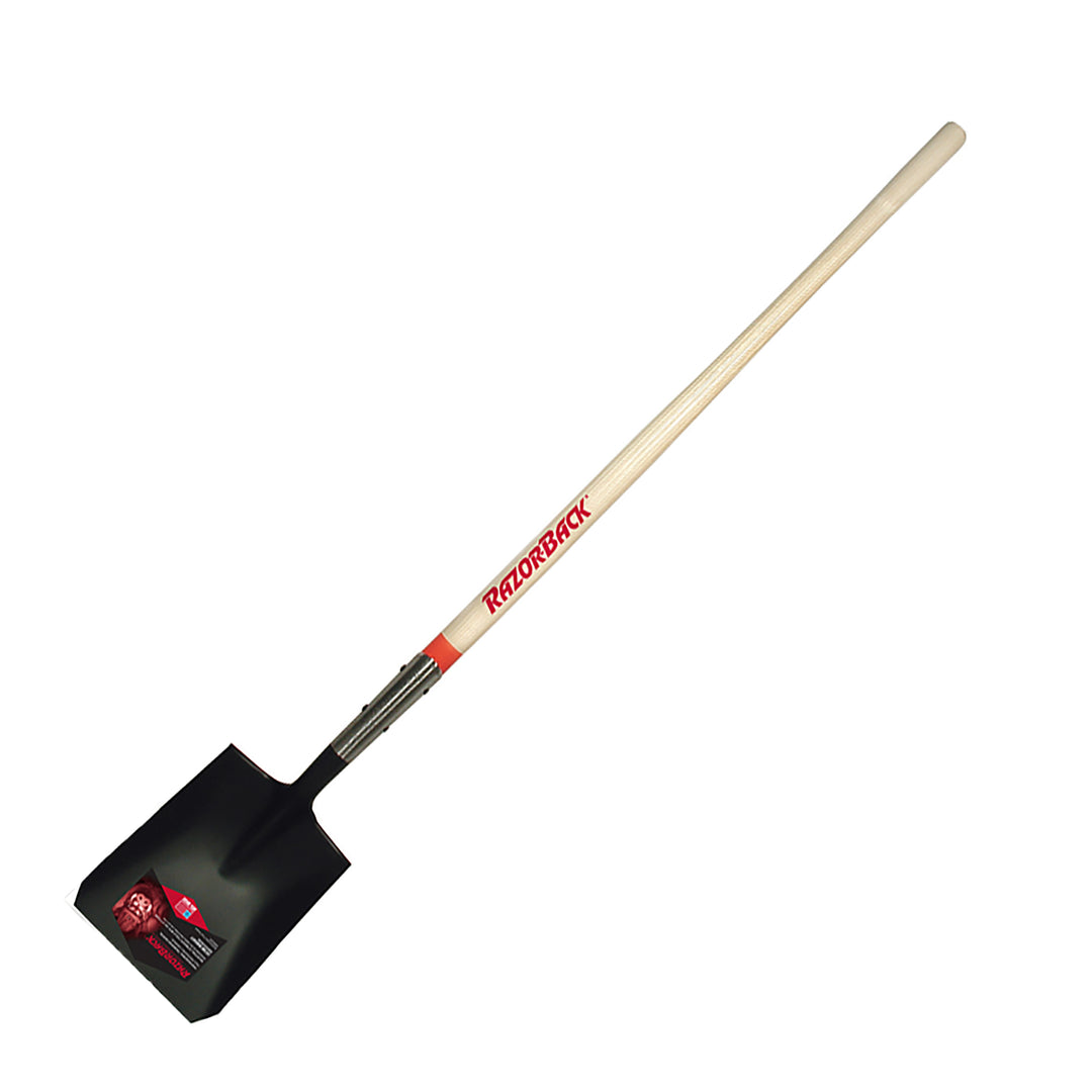 Craftsmen's Long Handle Square Point Shovel