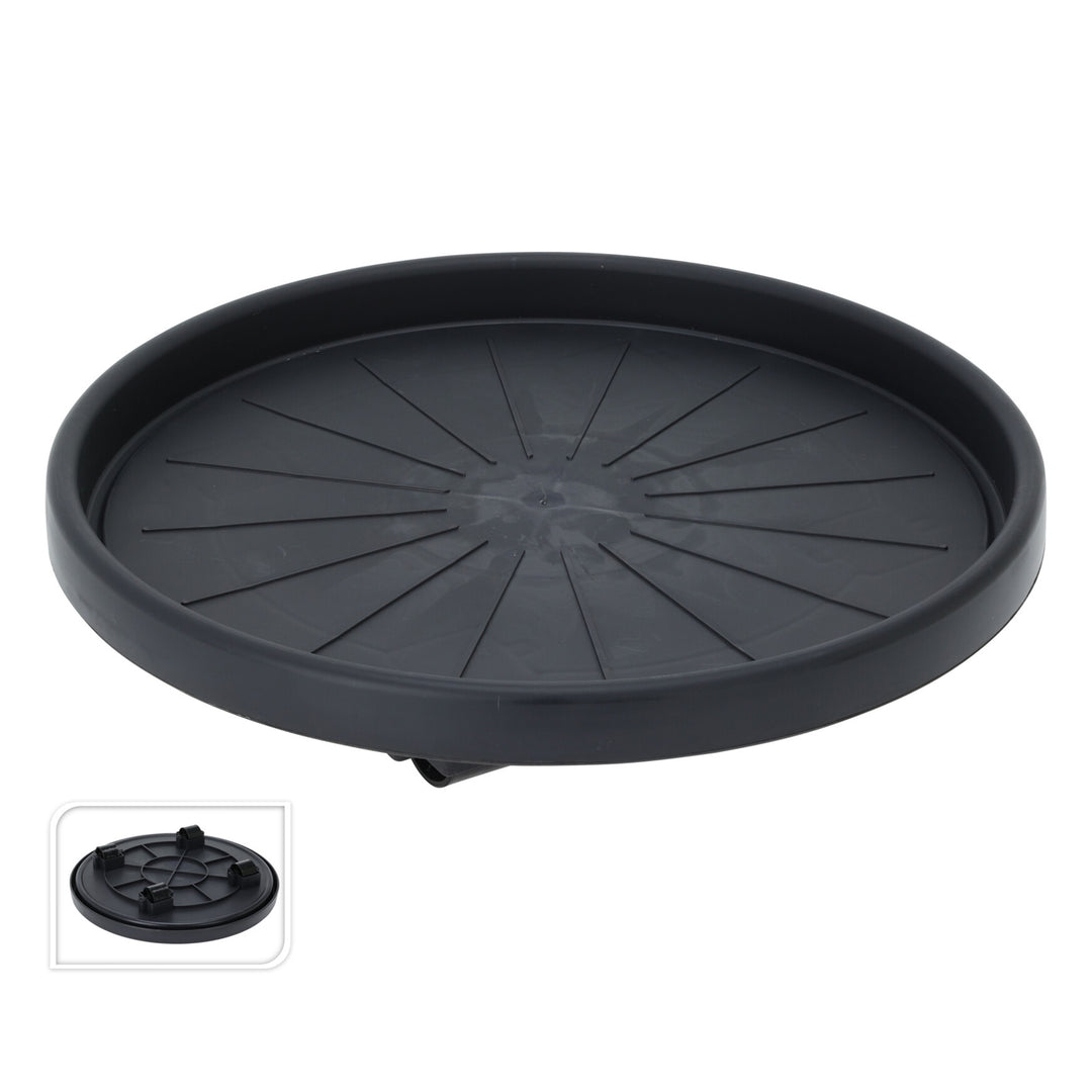 Plastic Plant Caddy With Wheels