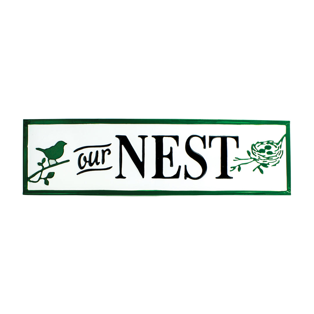 Our Nest Sign with Bird