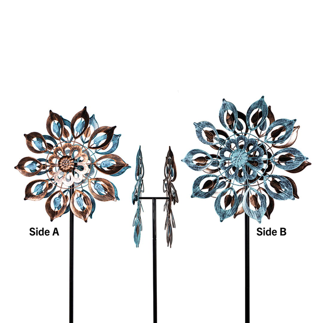 Double-Sided Wind Spinner