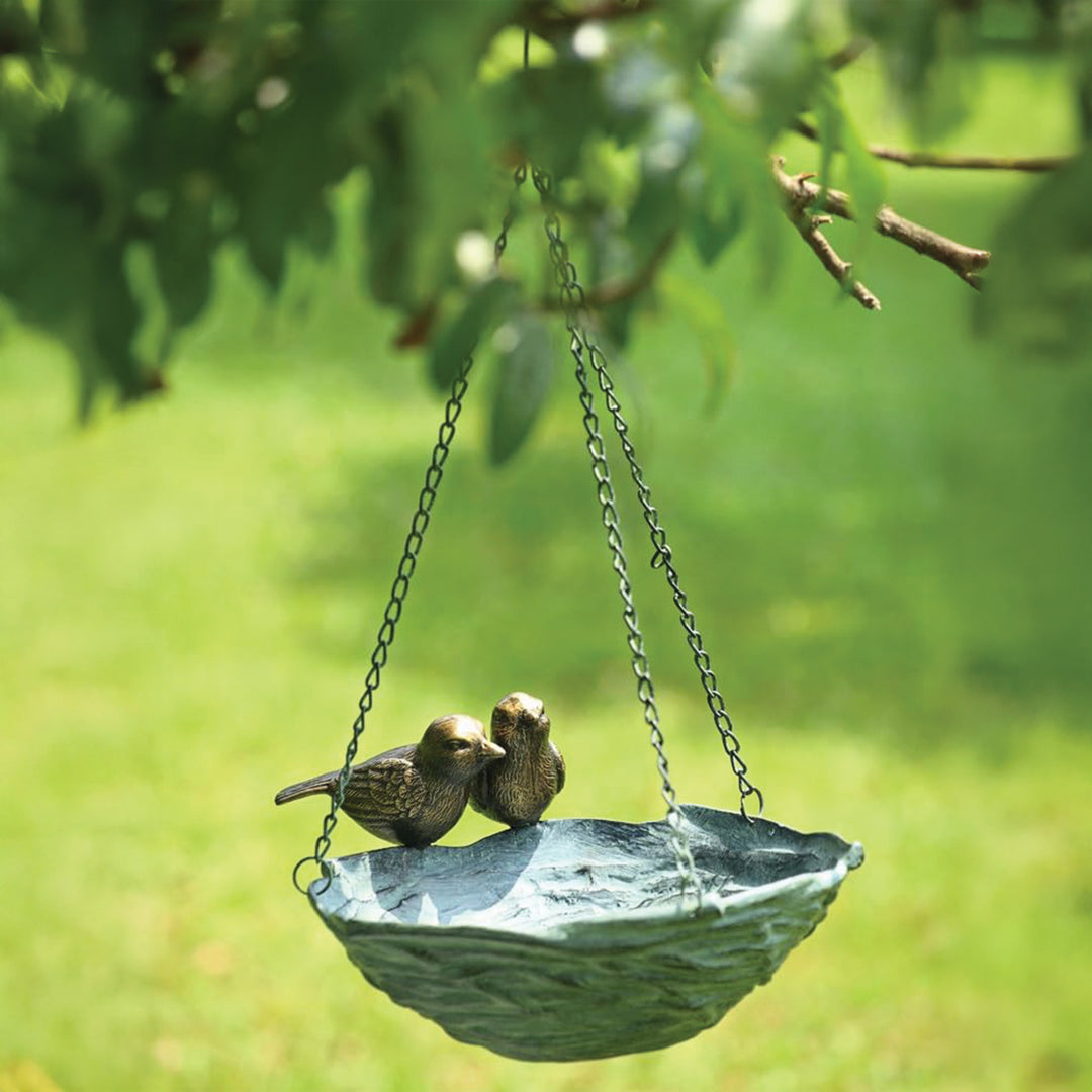 Bird and Nest Hanging Bird Feeder