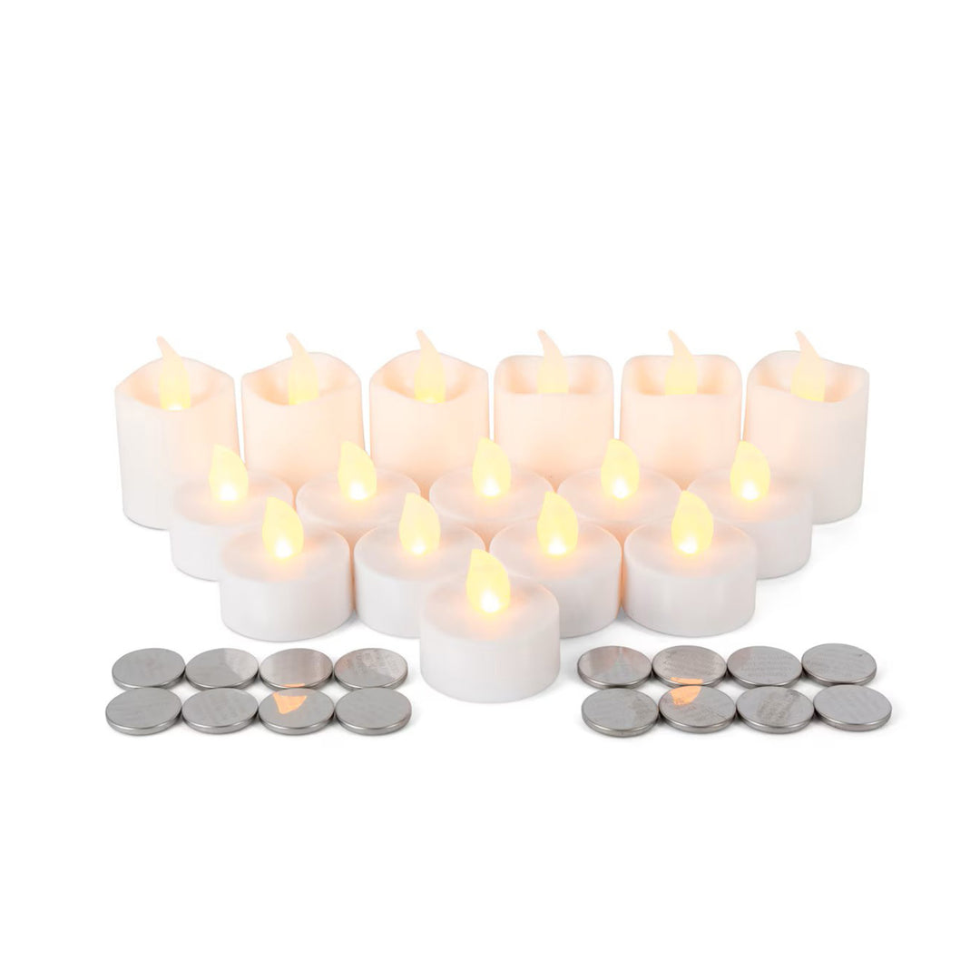 Super Bright LED Tealight and Votive 16pk