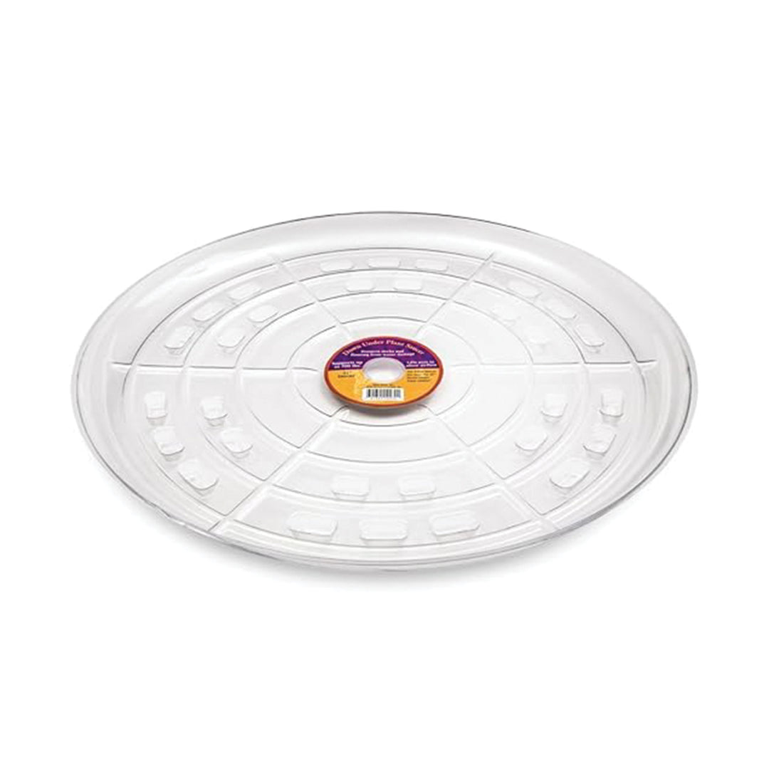 Down Under Plant Saucer by Bosmere Clear 17"