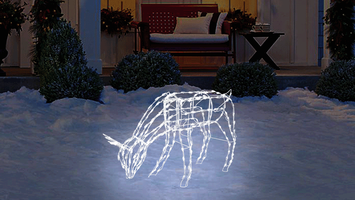 Elegant Doe LED Light Display
