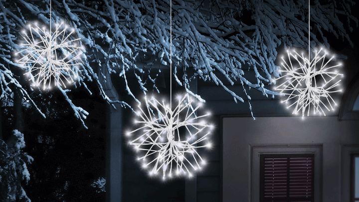 Snowburst 3-Pack LED Light Display