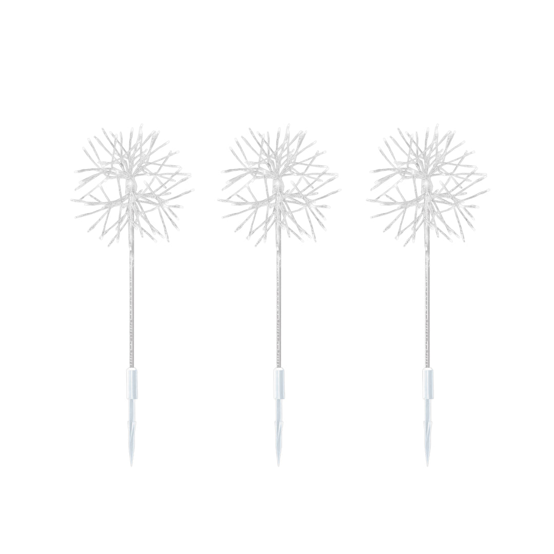 Snowburst 3-Pack LED Light Display Pure White