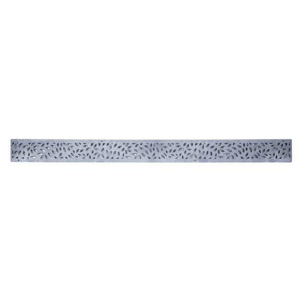 NDS 36" Botanical Mini Channel Grate, Gray