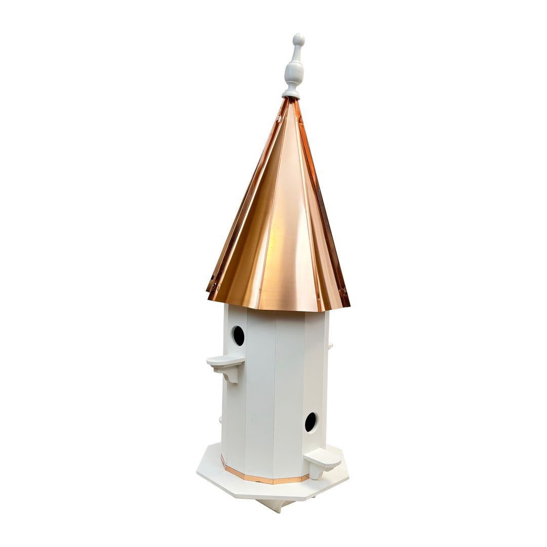 Four-Hole Vinyl Birdhouse