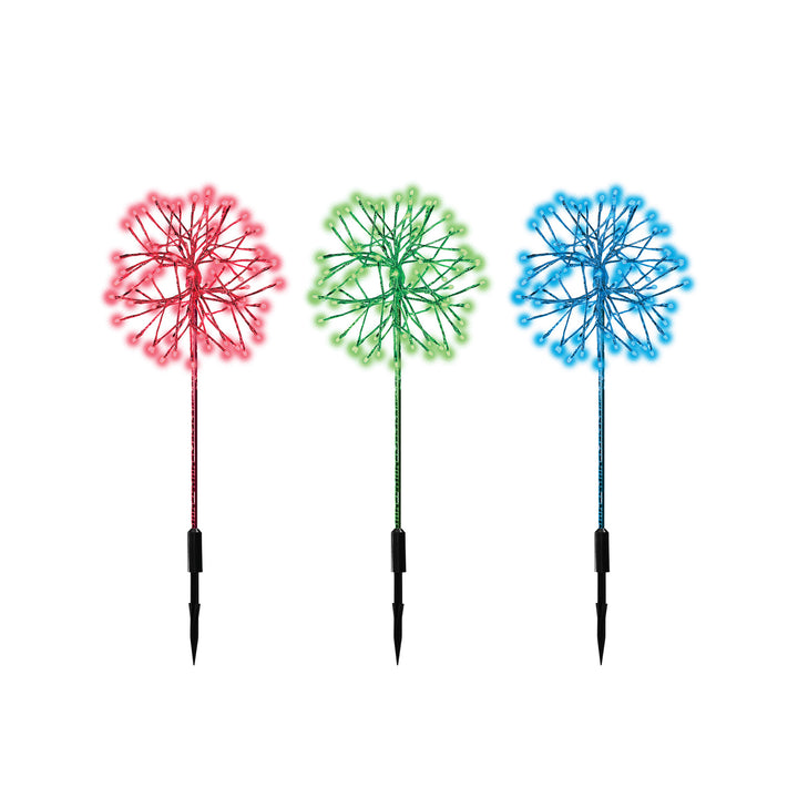 Snowburst 3-Pack LED Light Display Multi-Color