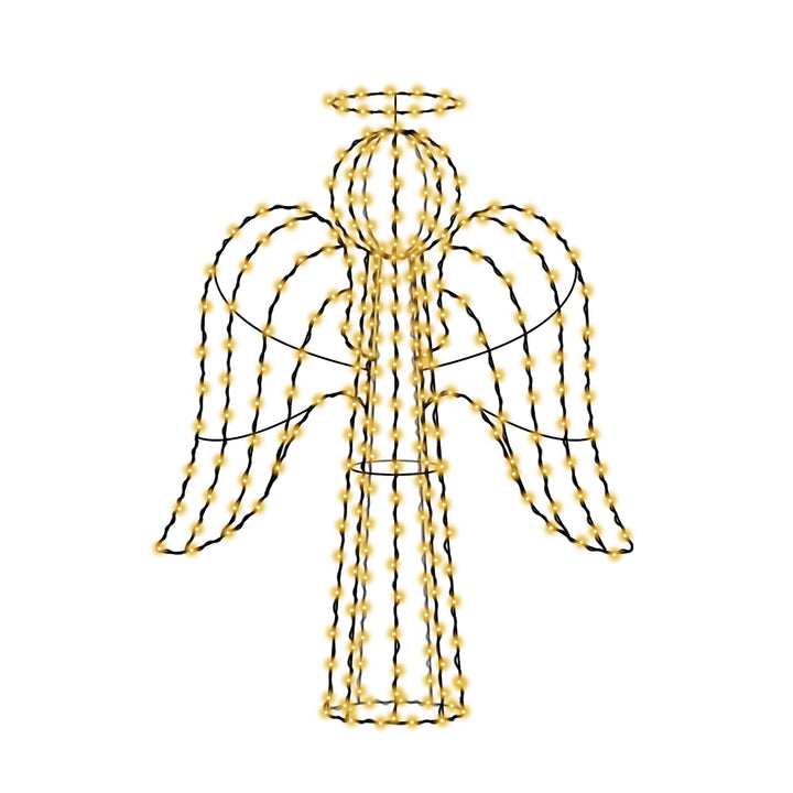 Angel LED Light Display Wings Down