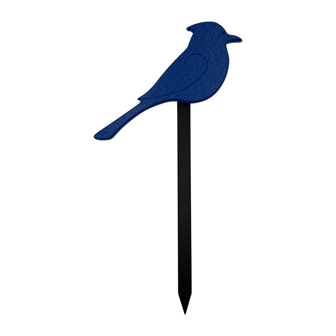 Polymer Blue Jay Yard Stake