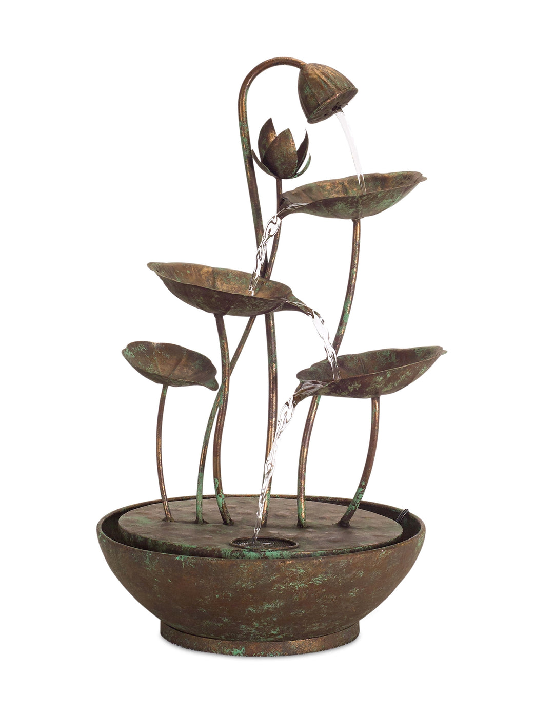 Iron Lotus Leaf Fountain