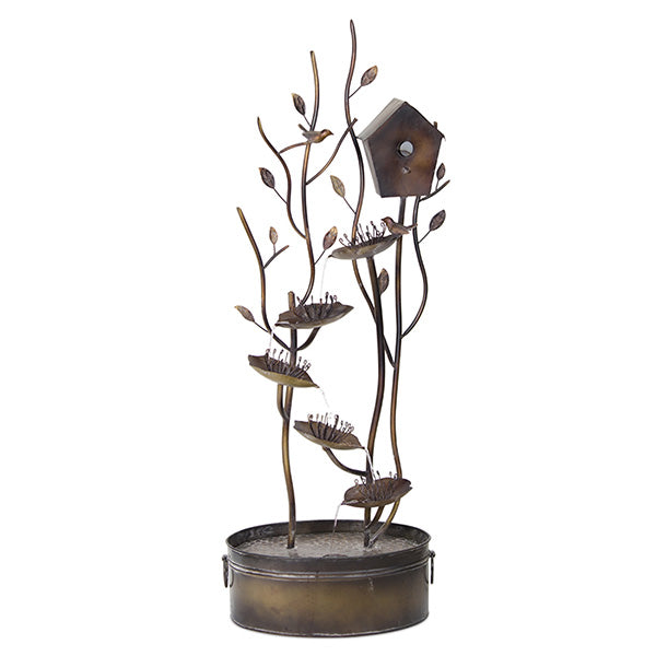 Iron Bird House Fountain