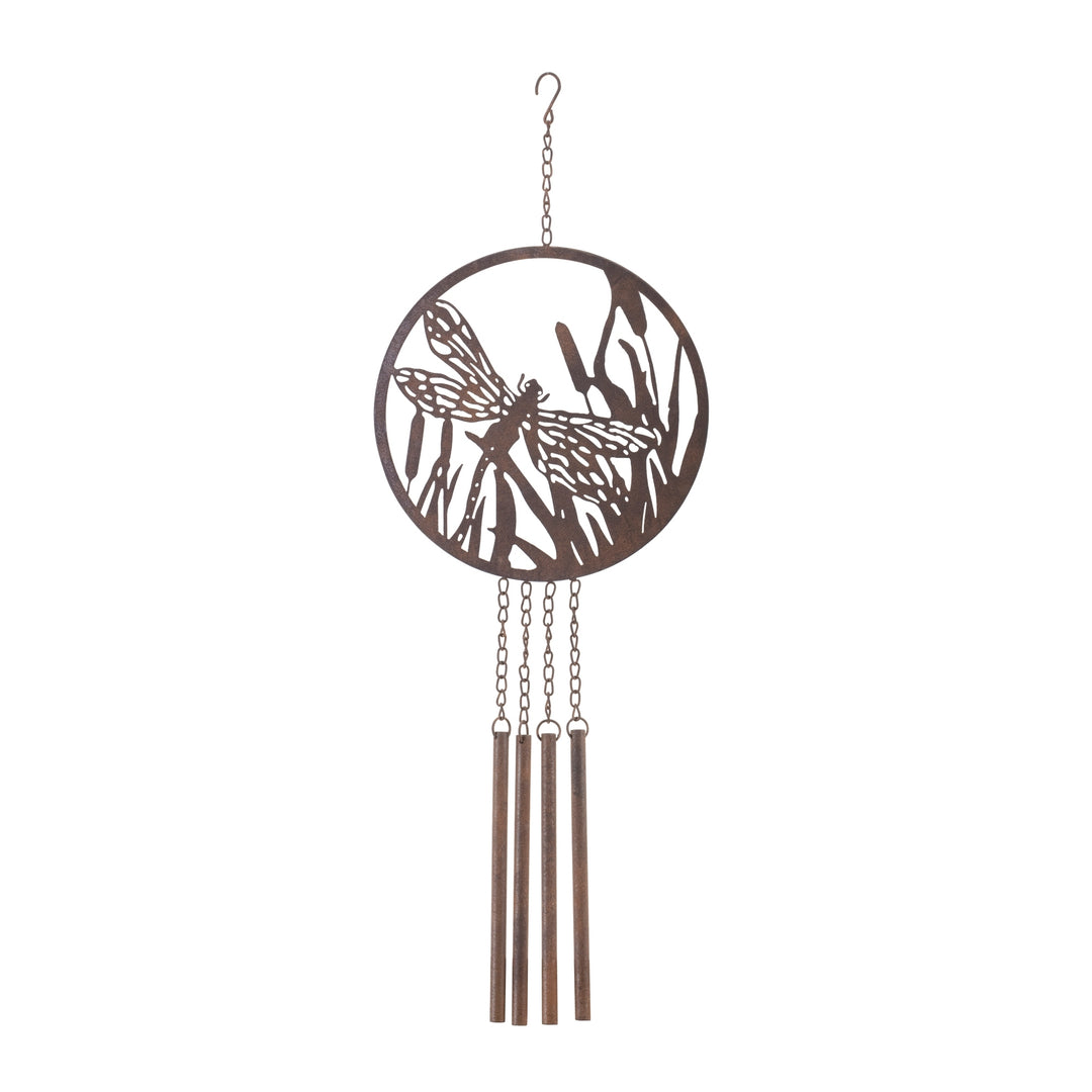Metal Dragonfly Windchime