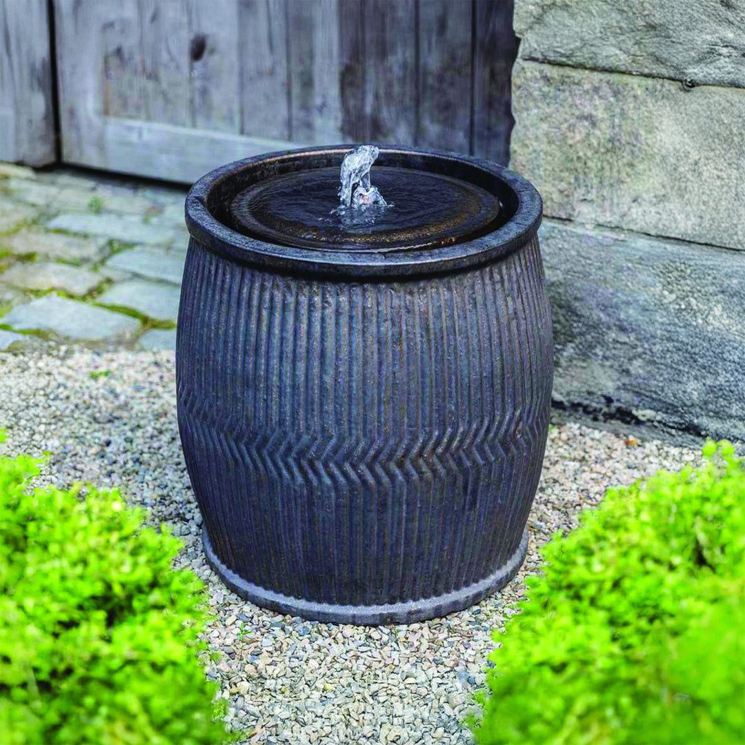 Rain Barrel Fountain