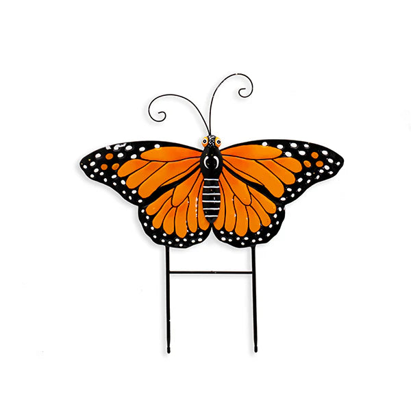 Metal Monarch Butterfly Stake