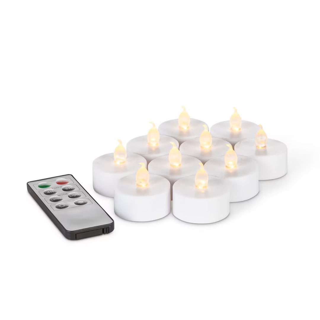 Soft Glow Tealight 6pk With Remote