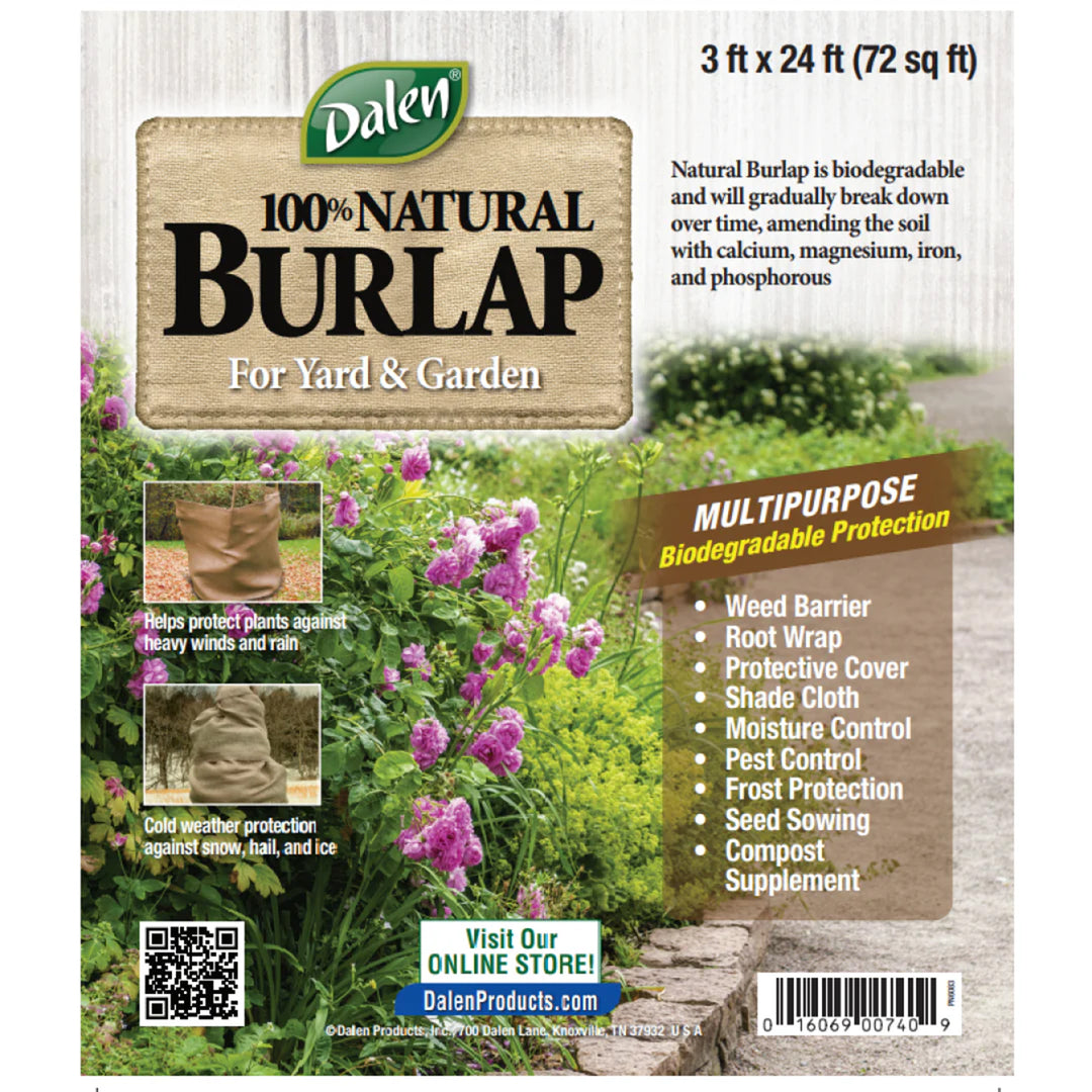 Natural Burlap For Lawn and Garden