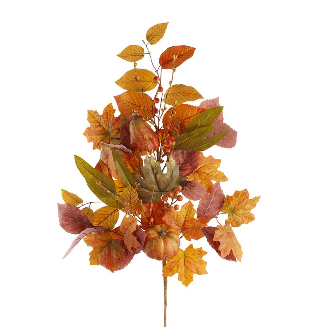 Pumpkin & Maple Leaf Spray