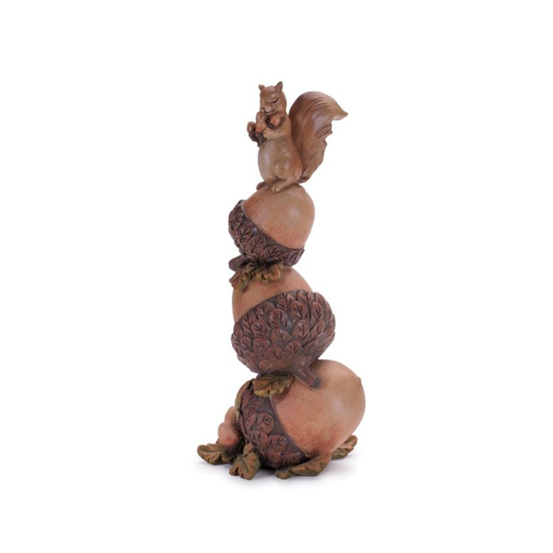 Acorn Stack with Squirrel