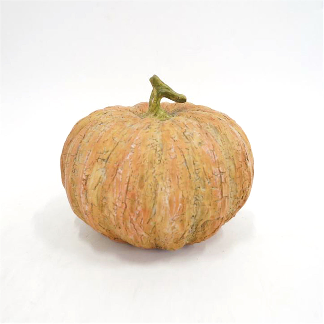 Wood Finish Pumpkin 5 Inches