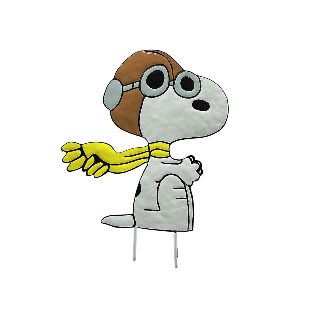 Peanuts Flying Ace Snoopy Stake