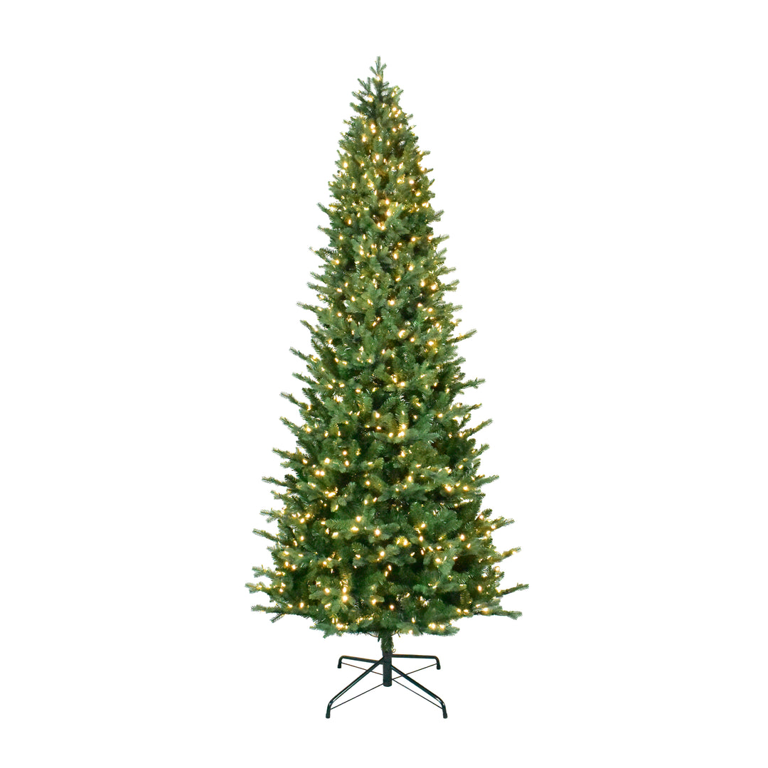 Mountain Fir Slim Life-Like Artificial Christmas Tree 9 Feet