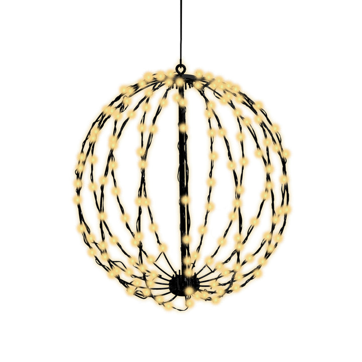 Spherical LED Light Display Black Frame