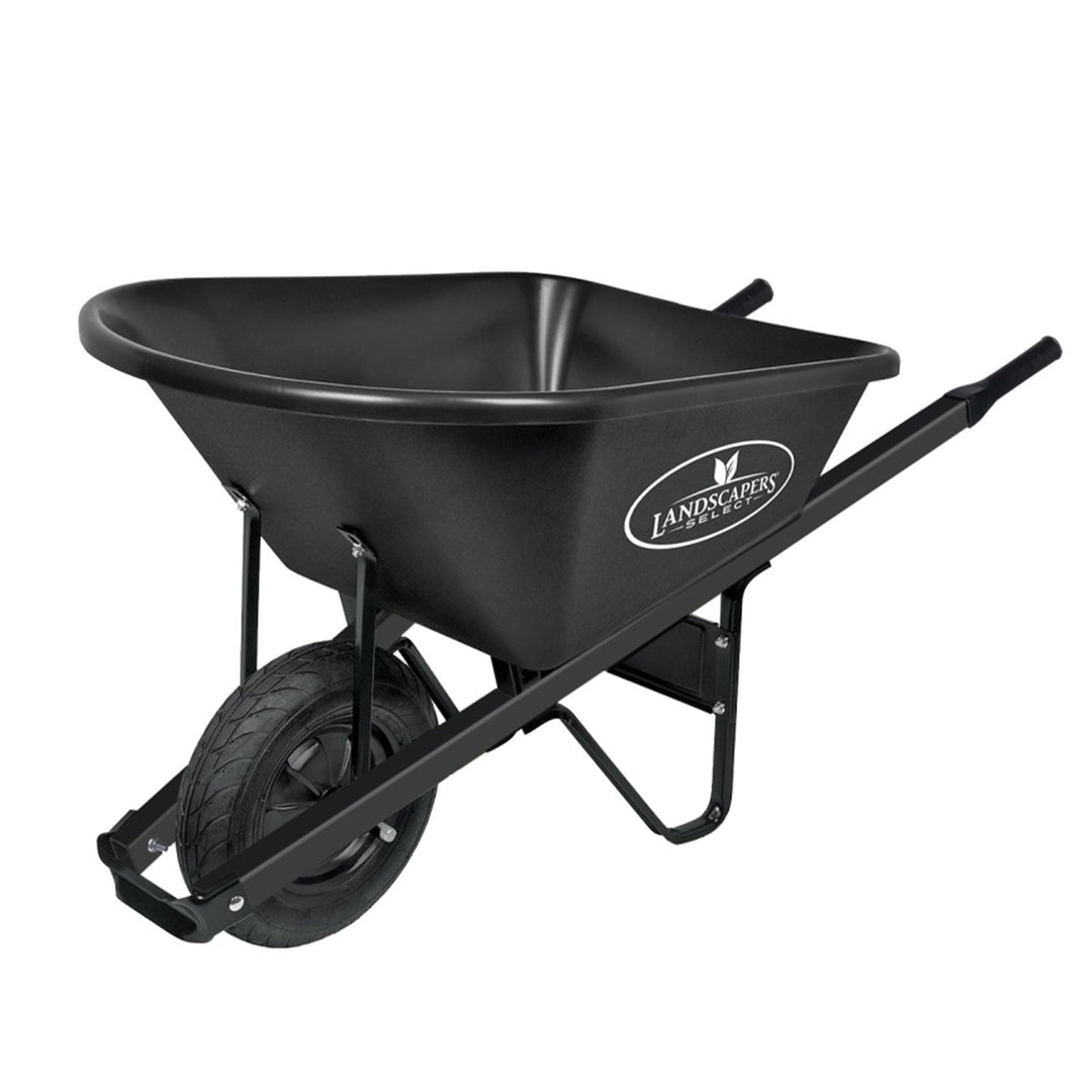 Wheelbarrow 6 Cubic Foot Capacity