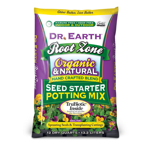 living earth potting mix Dr. Earth Root Zone Seed Starter Potting Mix – Gasper Home & Garden
