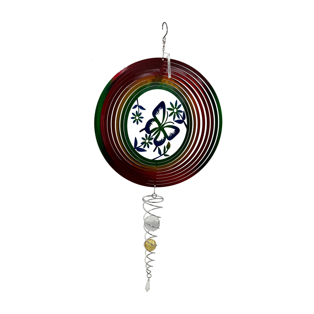 Multi-Color Butterfly Hanging Spinner