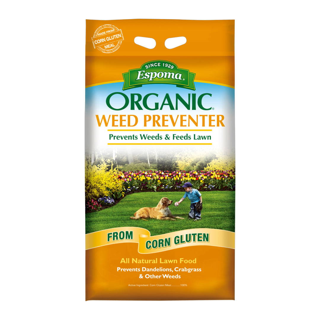Espoma Organic Weed Preventer Plus Lawn Food
