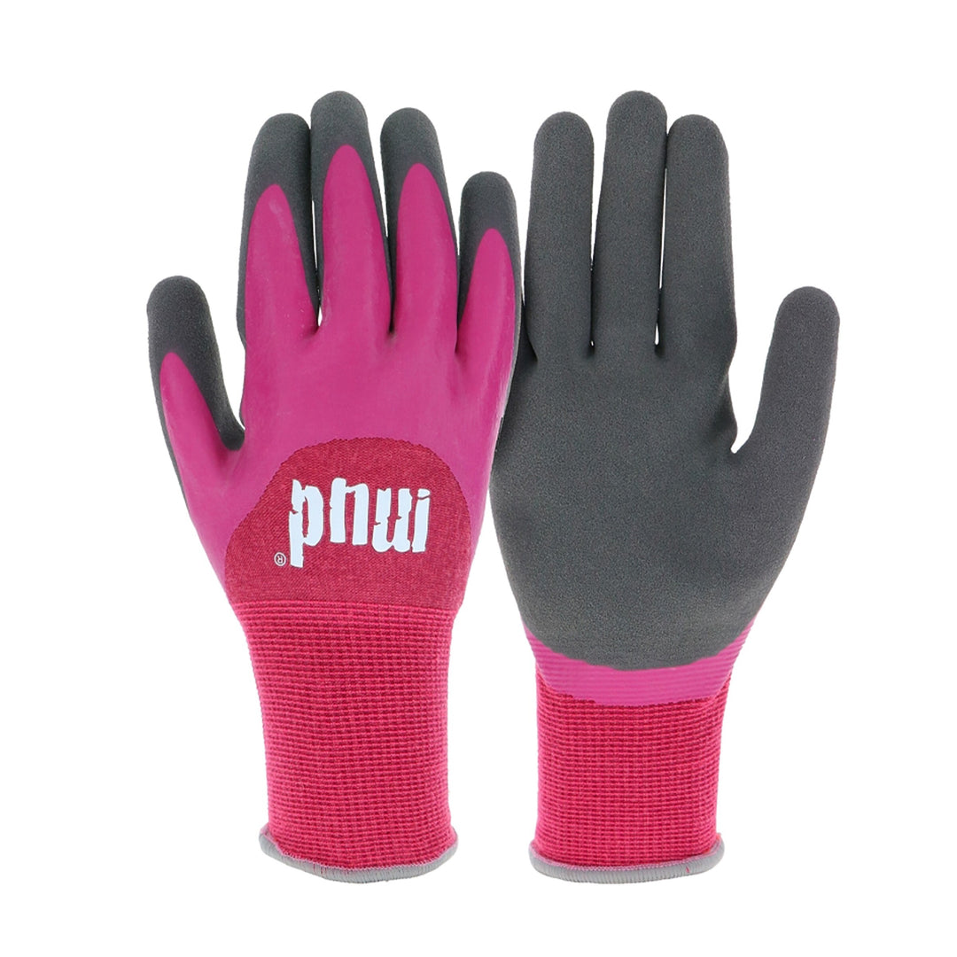 MUD Pink Latex Dipped Gloves