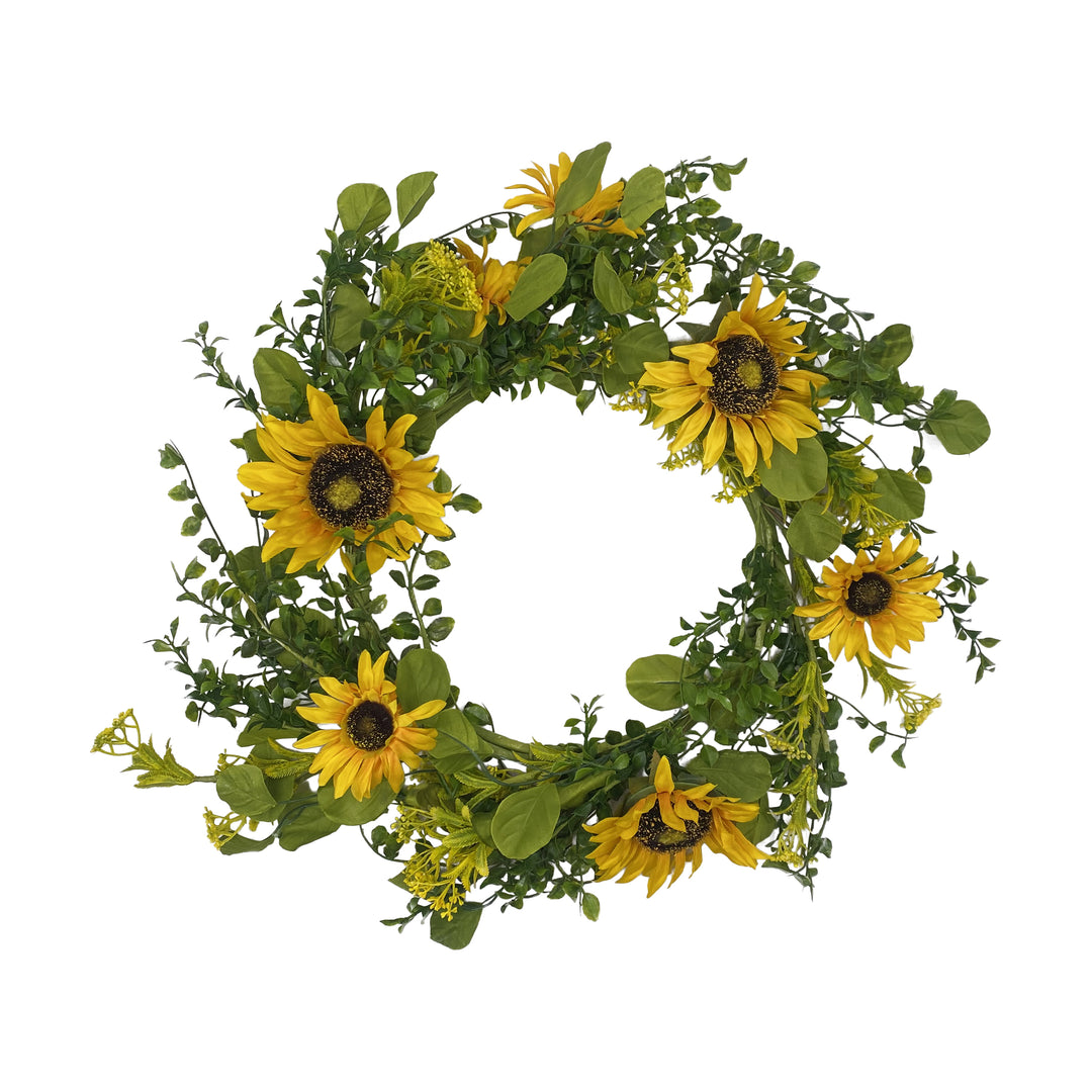 Sunflower Wreath