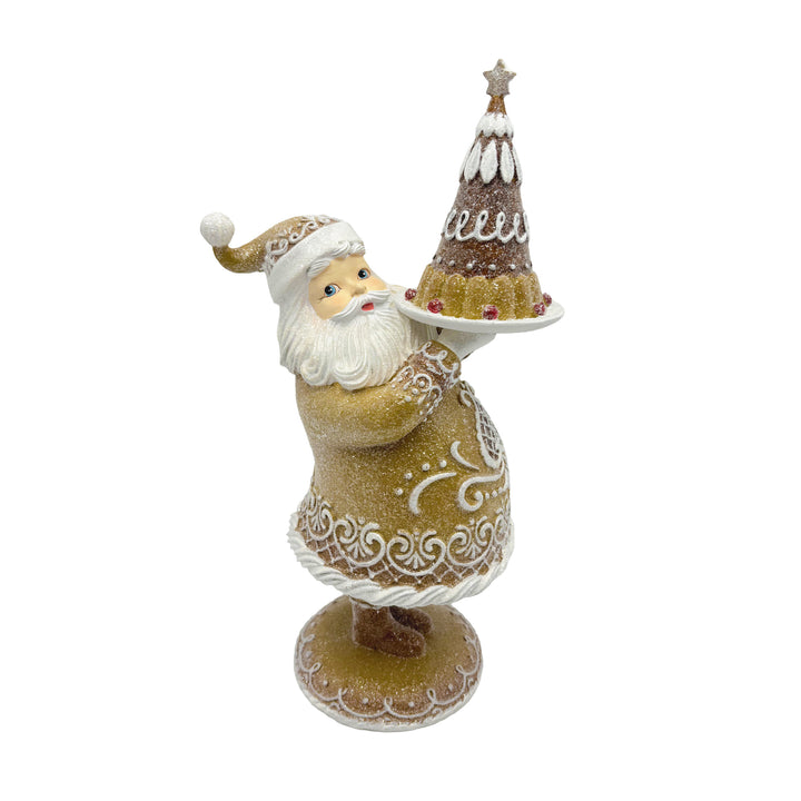 Gingerbread Santa with Cookie Tree