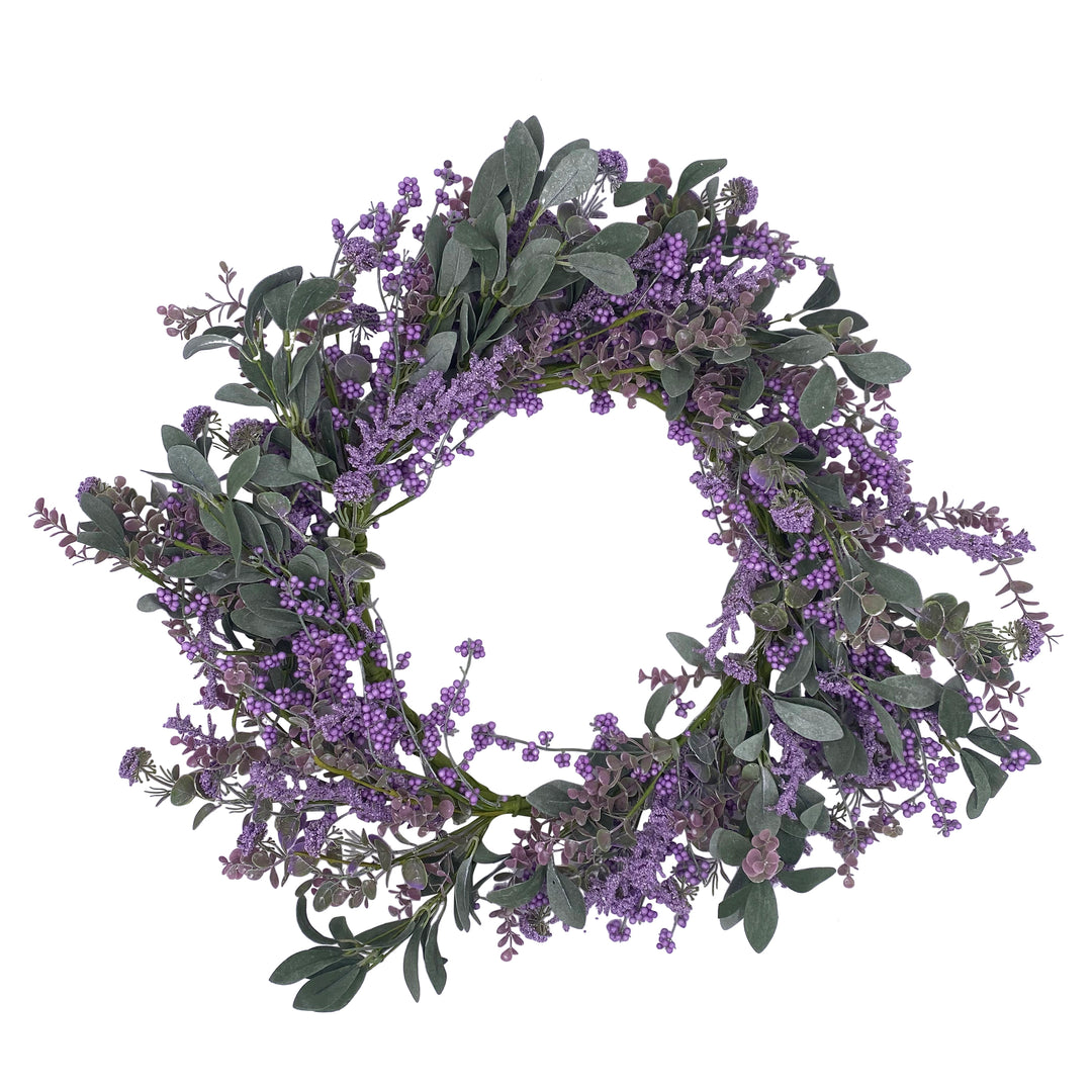 Lavender Floral Wreath