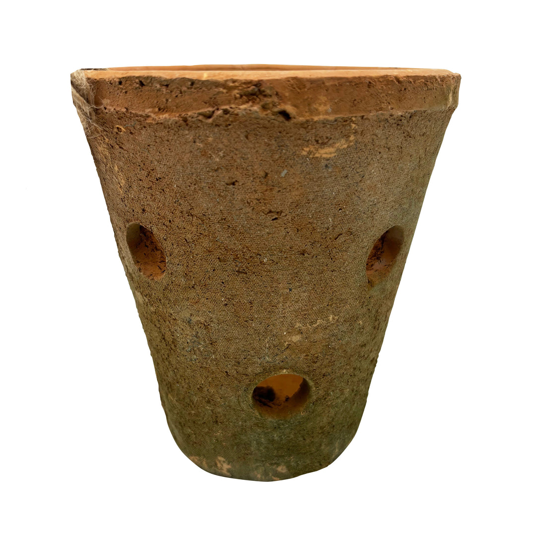 Antique Style Red Clay Rose Pot