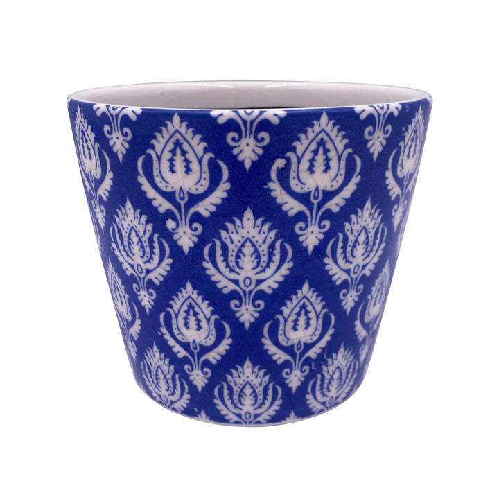 Small Ceramic Delftware Design Pot Vintage