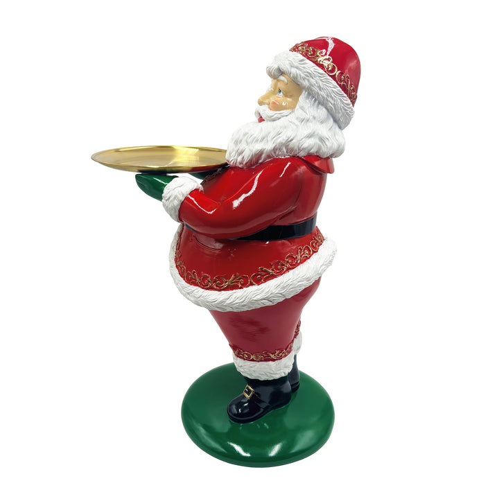 Santa Butler with Serving Tray
